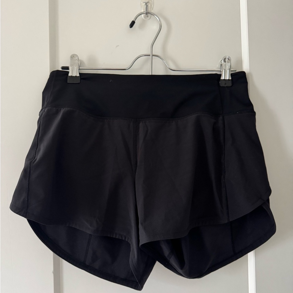 Lululemon Athletica Black Athletic Shorts Lightweight